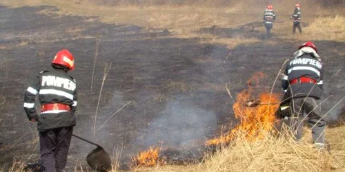  Pompierii nu mai fac faţă incendiilor de vegetaţie 