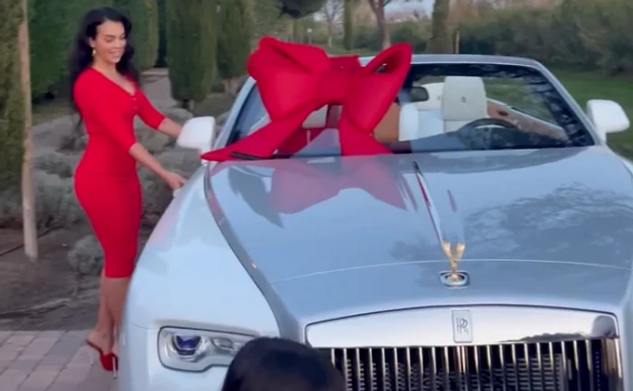 Georgina Rodriguez și cadoul făcut soțului ei. Foto Instagram