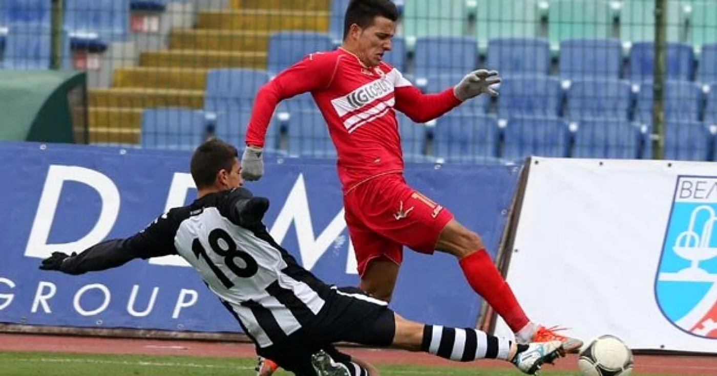 Lokomotiv a condus cu 2-0, apoi ŢSKA a marcat golul de onoare. FOTO: BTA / bnr.bg