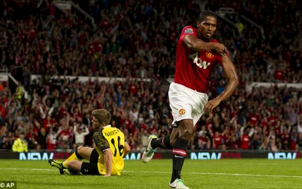 Antonia Valencia a marcat pentru Manchester la revenirea pe "Old Trafford"