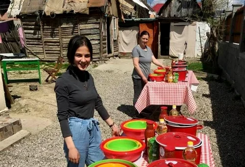 Sarmale pentru tinerele mame FOTO Asociaţia Eltera