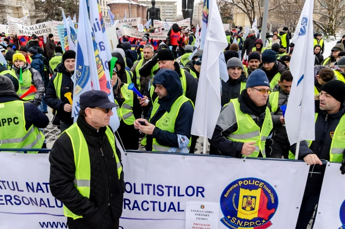 Sindicaliști FSNPPC. FOTO FSNPPC