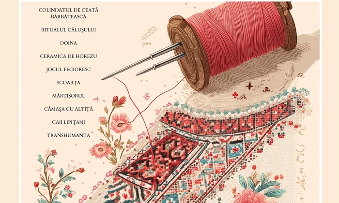 Proiectul cultural „Harta României țesută din tradiții”, lansat la Muzeul Satului