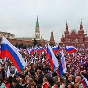 Petrecerea din Piața Roșie din Moscova dupa anexarea regiunilor din Ukraina FOTO EPA EFE (4) jpg