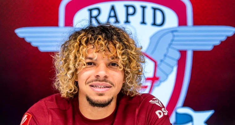 Jayson Papeau va juca în liga a doua din Qatar. Foto Rapid 1923