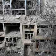 Distrugeri provocate de bombardamentele din Iran, Teheran FOTO AFP