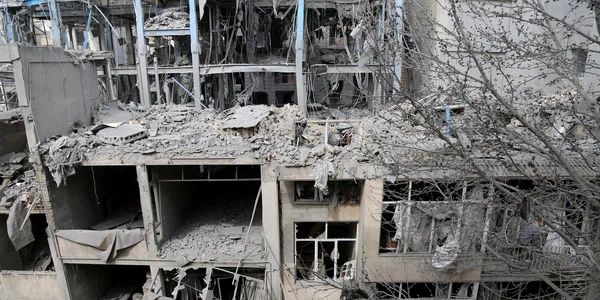 Distrugeri provocate de bombardamentele din Iran, Teheran FOTO AFP