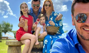 Taticool Dan Cruceru și soția lui, Cristina Pocora, se răsfață și după 19 ani de căsnicie