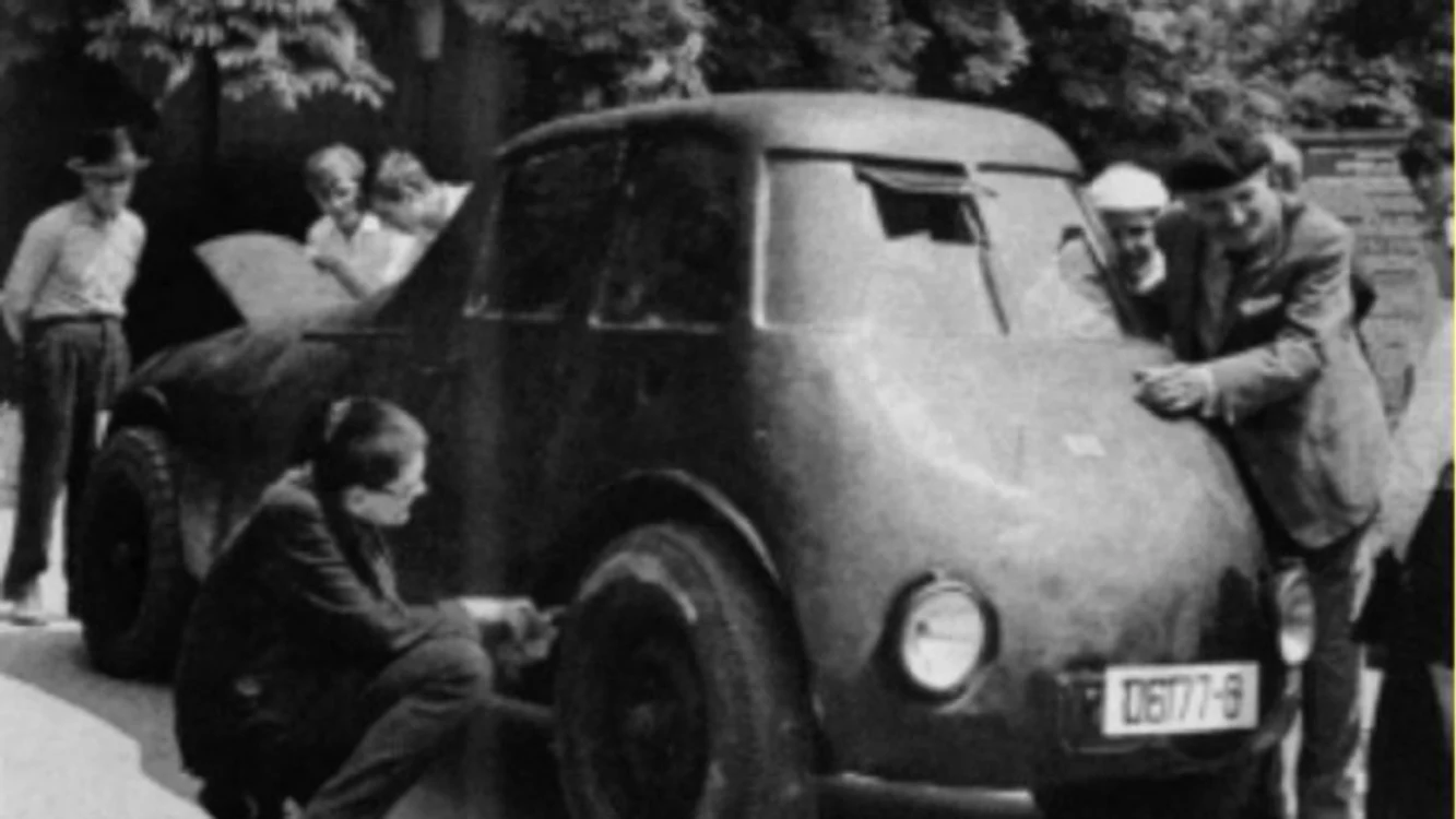 Primul automobil aerodinamic a fost creat de un român FOTO Institutul Cultural Român