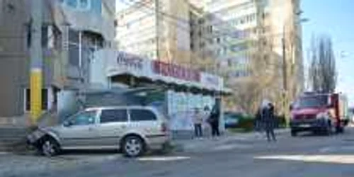 Accident la intrare in Mamaia