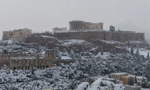 Grecia, paralizată de ninsori abundente / VIDEO jpeg