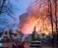 Explozii la o termocentrală din regiunea Moscovei FOTO: Telegram /Astra