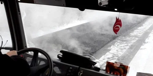 cluj asfalt zapada. foto info trafic cluj