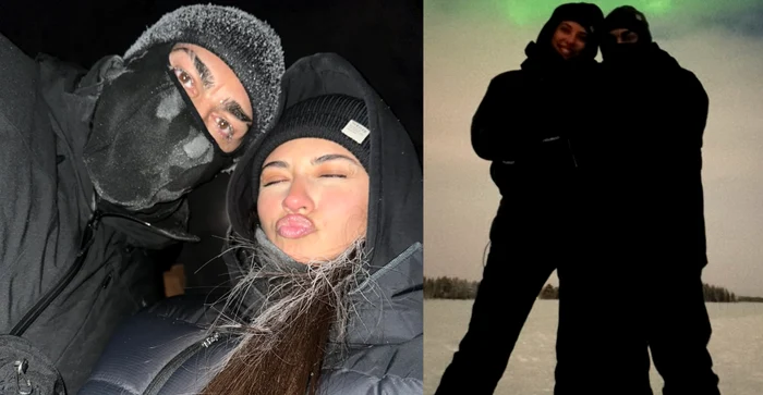 Antonia și Alex Velea, vacanță de vis în Laponia / foto: arhiva Click!