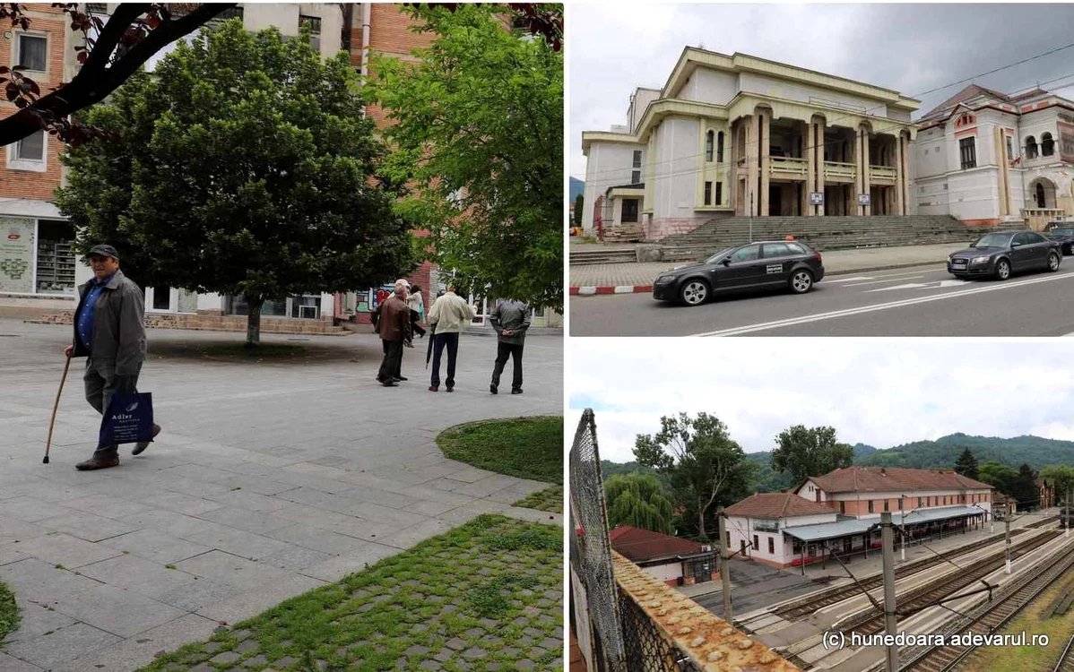 Orașul Petroșani. Foto: Daniel Guță. ADEVĂRUL