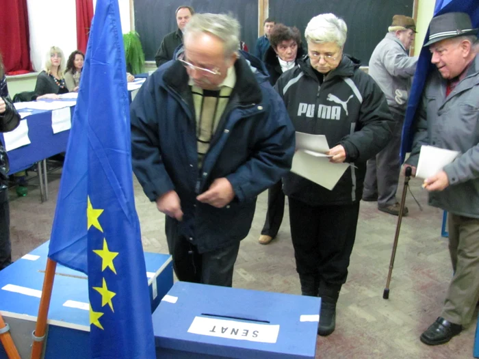 Prezenţă scăzută la vot în Maramureş FOTO:Adevărul