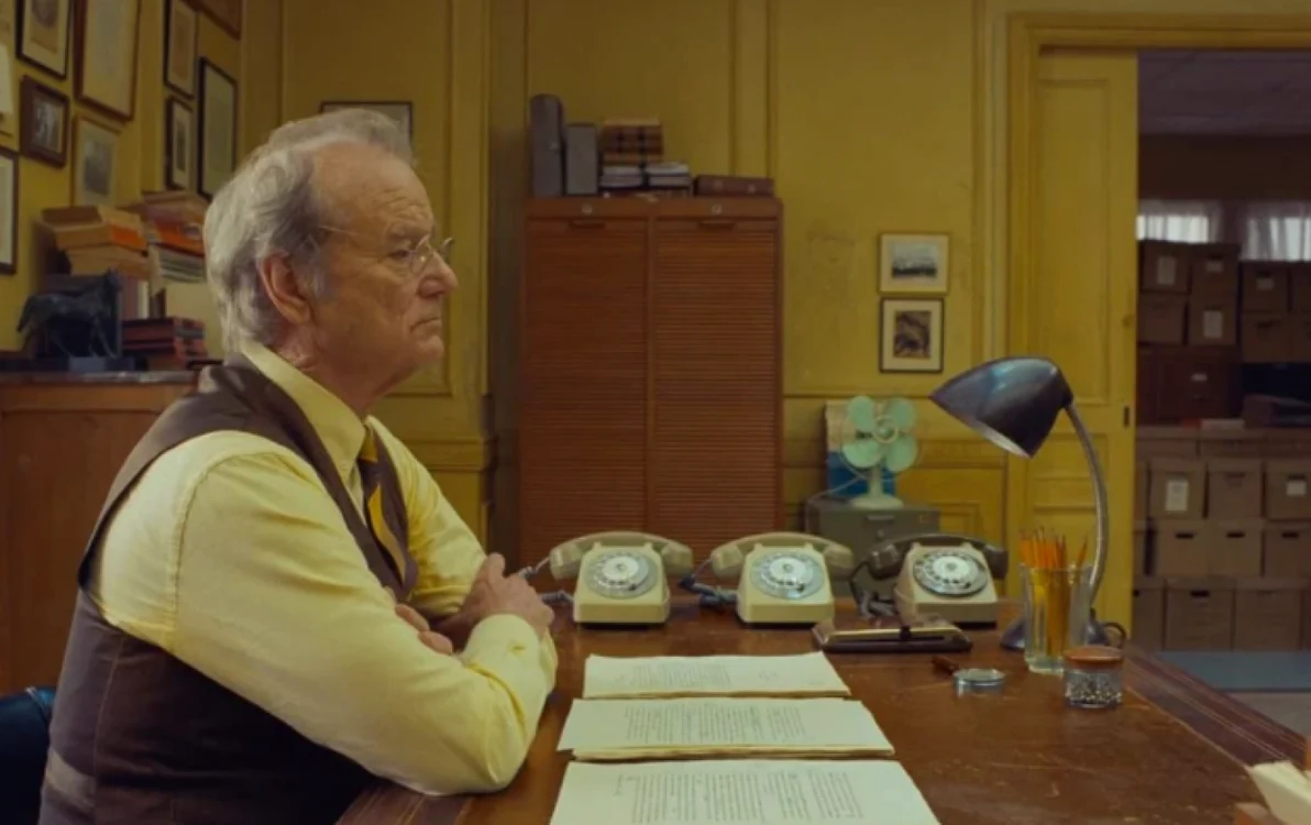 Bill Murray în „The French Dispach”