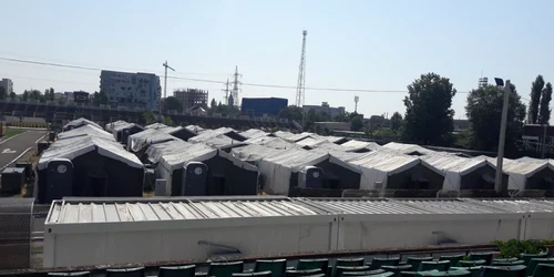 Spitalul militar de campanie din Timişoara FOTO Ş.Both