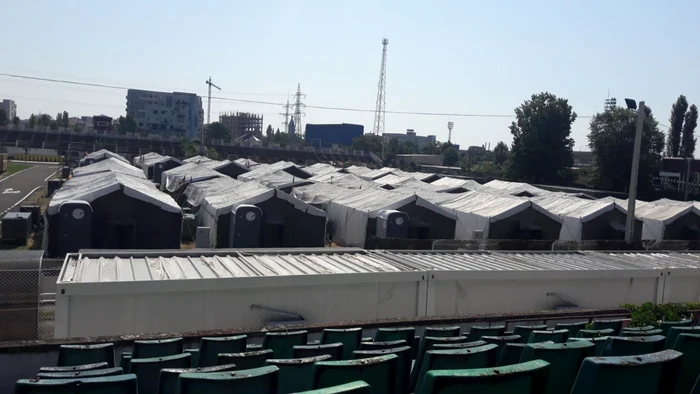 Spitalul militar de campanie din Timişoara FOTO Ş.Both
