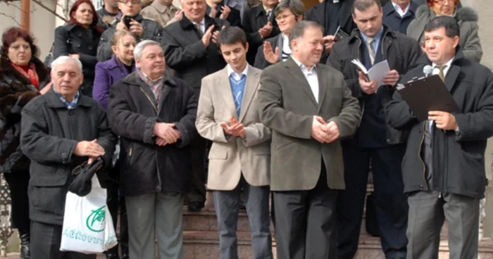 Felician Pop şi-a lansat astăzi cartea la Carei 