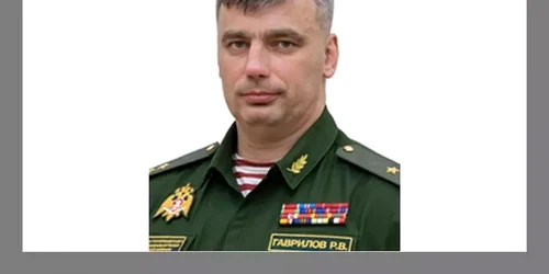 Roman Gavrilov - general rus Foto Twitter