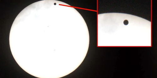 Momentul tranziţiei surprins cu performantul telescop de la Galaţi