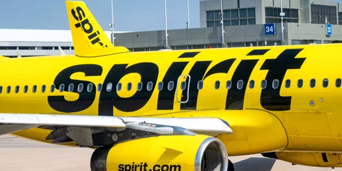 Avion al companiei Spirit Airlines X Twitter jpg