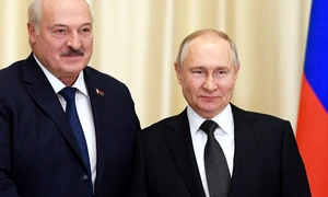 Putin și Lukașenko  FOTO Profimedia 