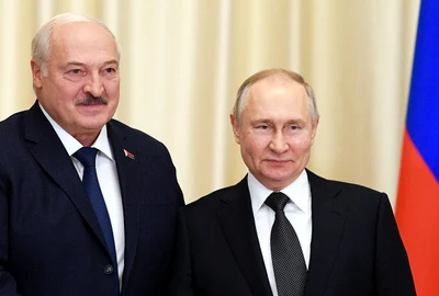Putin și Lukașenko  FOTO Profimedia 