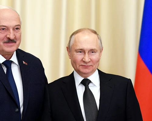 Putin și Lukașenko  FOTO Profimedia 