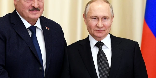 Putin și Lukașenko  FOTO Profimedia 