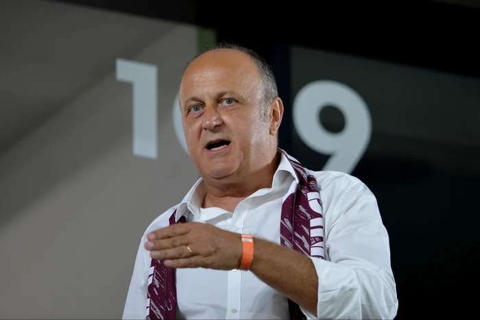 Dan Șucu, acționar majoritar Rapid. FOTO: Mediafax