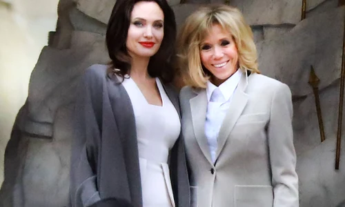 Brigitte Macron Welcomes Angelina Jolie   Paris jpeg