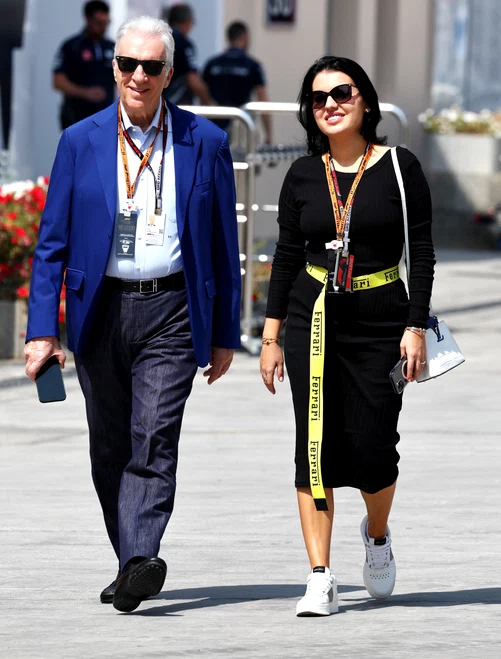 Piero Ferrari și Romina Gingașu