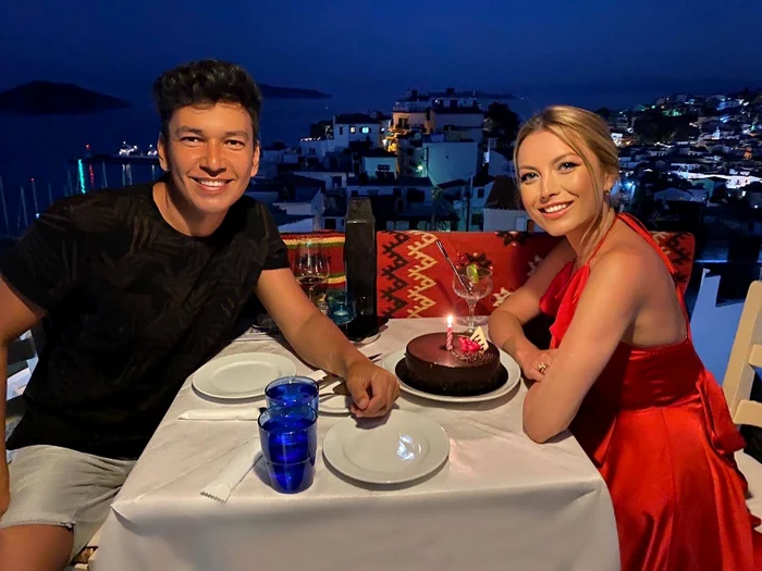 Elena Gheorghe și soțul ei / foto: Instagram