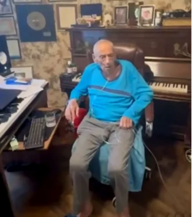 Fotografie cu Horia Moculescu din iulie a.c