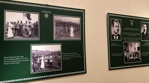 Vernisajul expoziției «Marea Unire De la victoria în Primul Război Mondial la Încoronarea Suveranilor României Mari» la Szeged jpeg