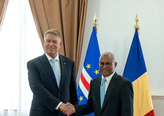Președintele a discutat cu omologul din Cabo Verde FOTO Administrația Prezidențială 
