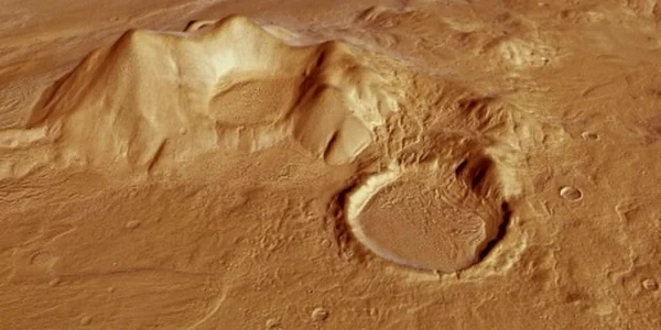 marte crater rau FOTO ESA