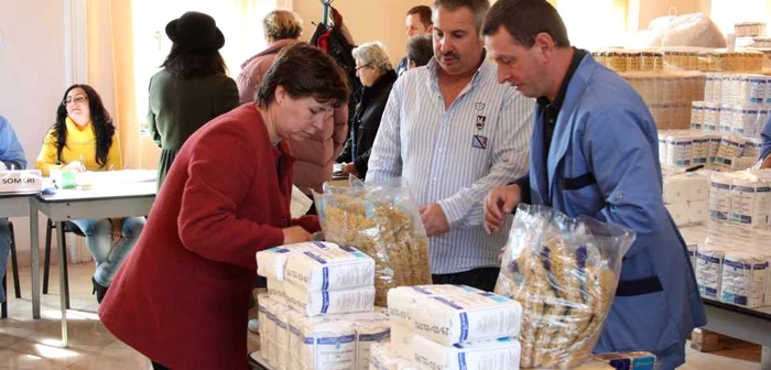 Fiecare orădean va primi 27,5 kilograme de alimente constând în zahăr, paste făinoase sau lapte praf