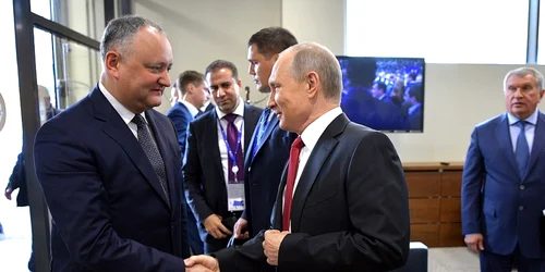 Igor Dodon si Vladimir Putin kremlin.ru 