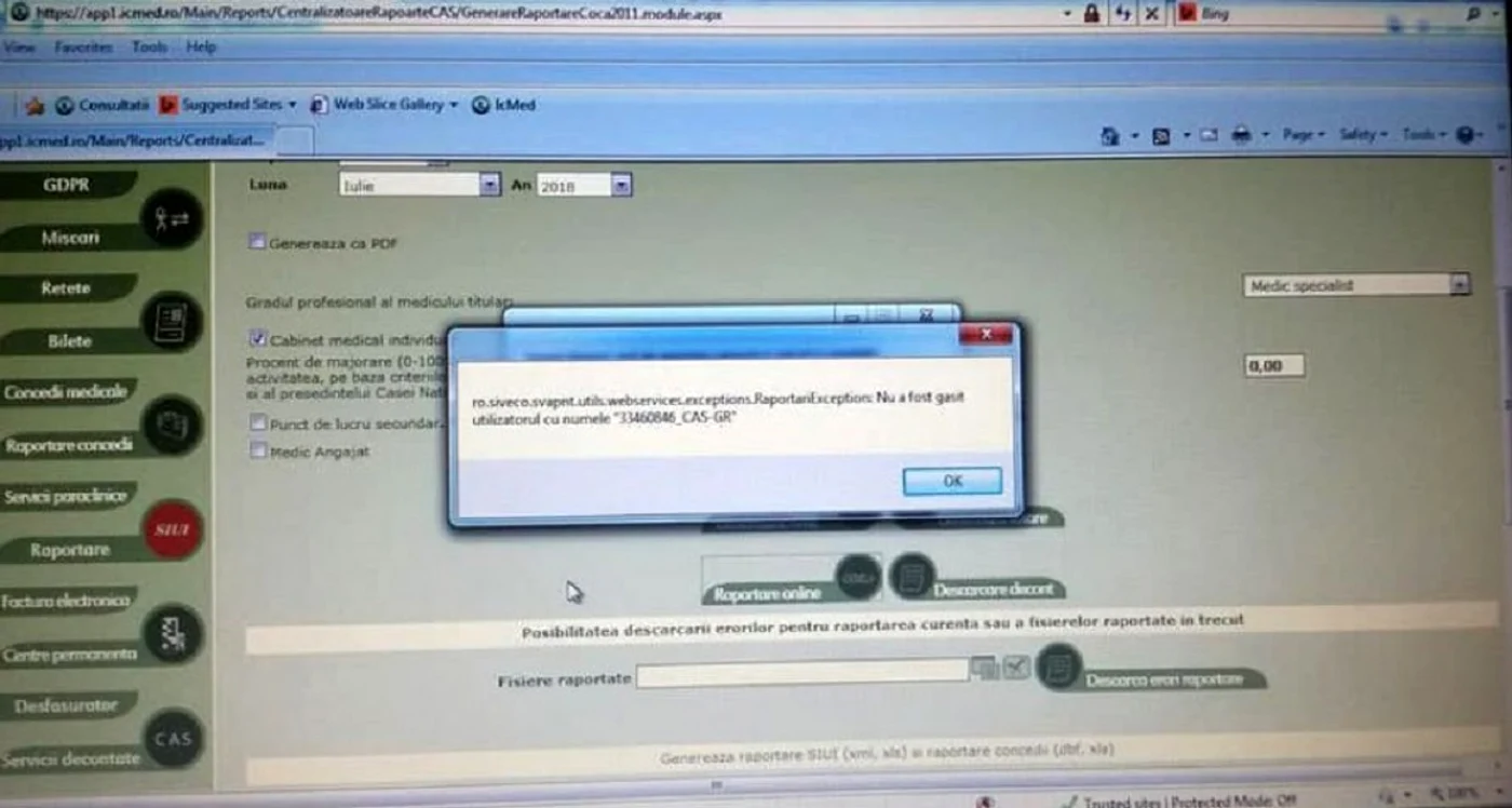 Lucrări de mentenanță la platforma CNAS FOTO DCMedical