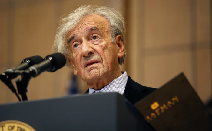 Elie Wiesel, una dintre cele mai puternice voci împotriva Holocaustului. FOTO: arhivă