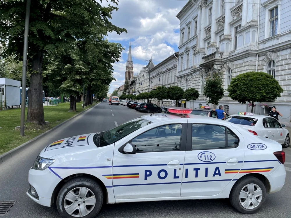 Traficul în zonă a fost oprit