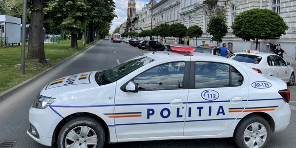 Alertă cu bombă la Arad FOTO Aradon.ro