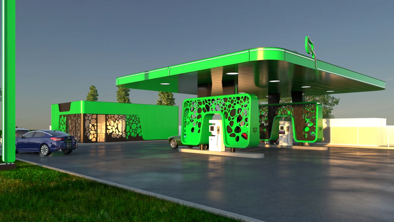 Stație de alimentare cu gaz natural comprimat 