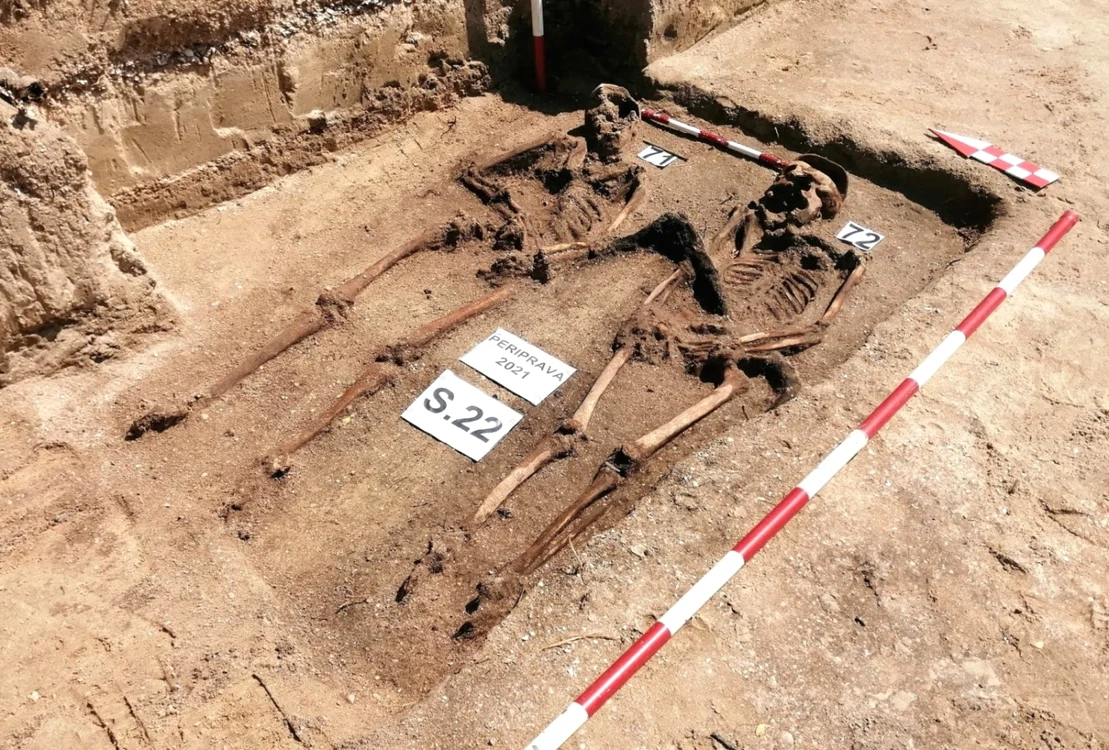 Descoperiri în cimitirul din Periprava FOTO AFDPR