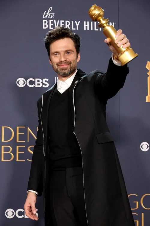 Luna aceasta, el a câștigat Globul de Aur pentru filmul „A different man” (Foto: GettyImages)
