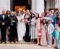 Mikaela Albu la nunta tatălui său, Mihai Albu, cu Elena Nechifor. FOTO: Silviu Covaci