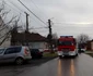 Moș Crăciun vine cu autospeciala de pompieri FOTO Ștefan Both
